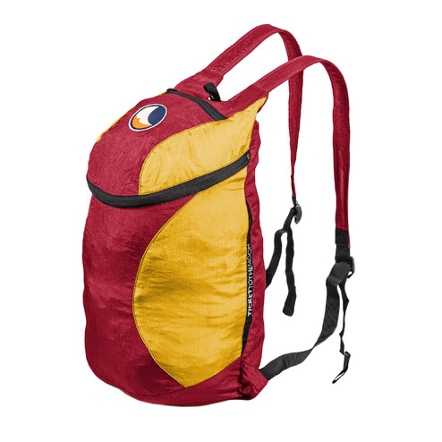 Ticket To The Moon Mini Backpack 15L bordó-sárga